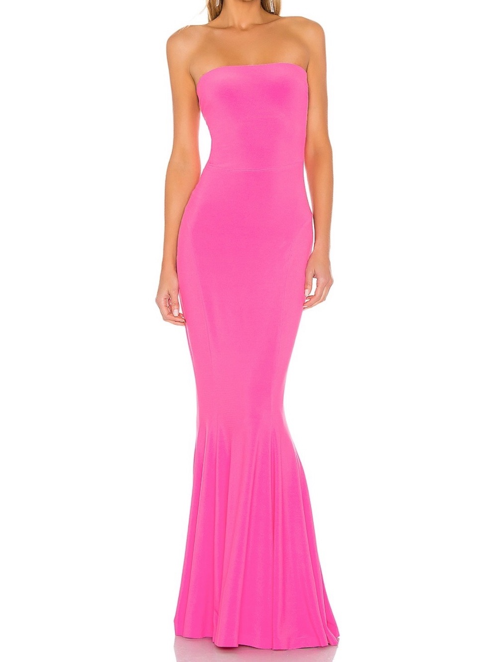 Norma Kamali x REVOLVE Strapless Fishtail Gown